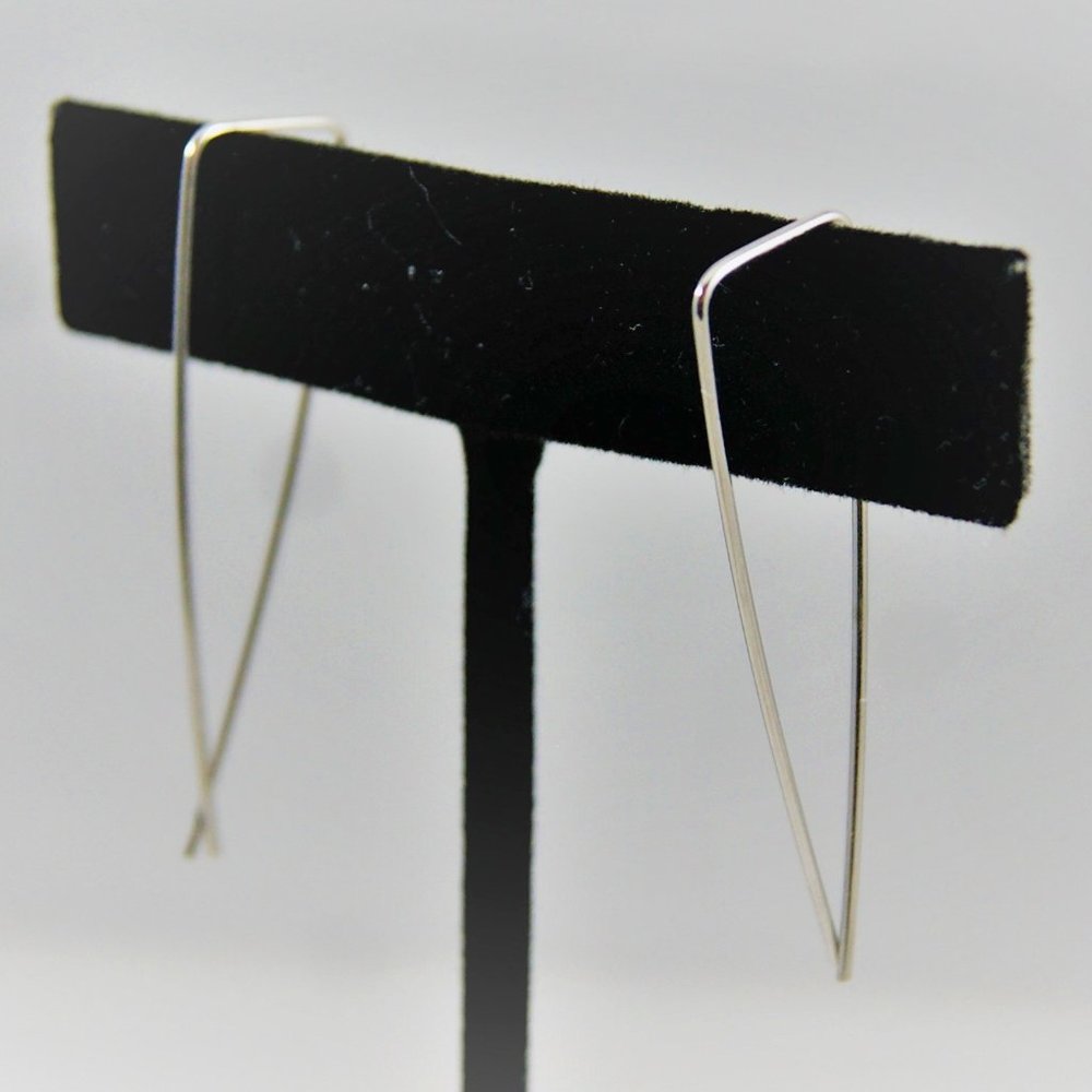 Modern Earrings | Silver - New!
